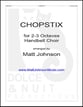 Chopstix - REPRODUCIBLE  Handbell sheet music cover